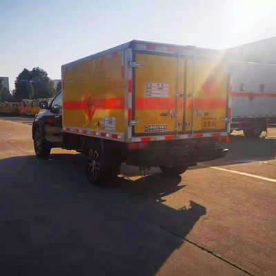 江鈴皮卡四驅防爆車 民用爆炸品運輸車 1類危險品運輸車